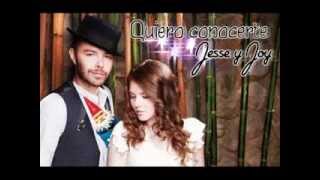 quiero conocerte jesse y joy LETRA [upl. by Ymaj]