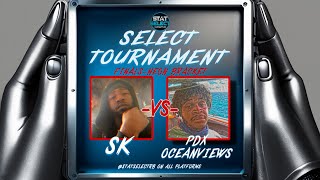 SSRB SELECT TOURNAMENT SK VS PDX OCEANVIEWS  NEON FINALS  STAT SELECT RAP BATTLES [upl. by Alpheus]