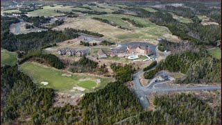 THE WILDS Resort Salmonier Line Newfoundland Drone Video April 29 2022 [upl. by Minta]