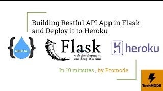 Flask tutorial web development with python Deploy to Heroku  Part 1 [upl. by Essenaj]