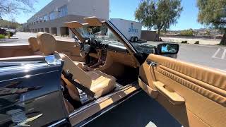 1987 Mercedes 560SL R107 for sale Second WalkAround w Top Down [upl. by Aliuqet]