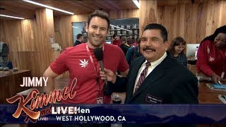 Guillermo Live at a Legal Pot Shop in West Hollywood [upl. by Ahseikal]