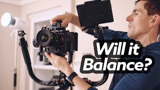 RED VRaptor X on DJI Ronin RS4 Pro Will it Balance [upl. by Cohlette515]