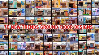 70 New Ground Floor Designs 30×40 Small House Ground Floor Designs [upl. by Elttil]