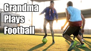 Grandma Does Soccer Tricks  Maxmantv [upl. by Sachi]