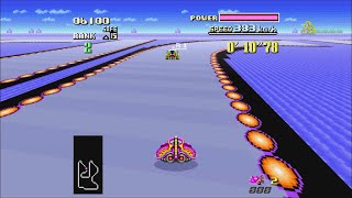 FZero Custom Tracks Stage 7  Hack in HD 169  SNES  bsnes [upl. by Akem]