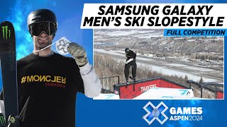 Samsung Galaxy Men’s Ski Slopestyle FULL COMPETITION  X Games Aspen 2024 [upl. by Ahsilrac]