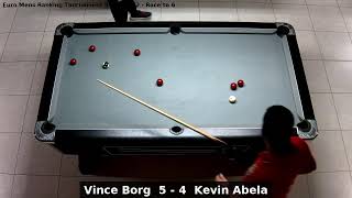 Vince Borg vs Kevin Abela  Euro Mens Ranking Tournament 5  Round 2 [upl. by Catherine]