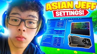 AsianJeff REVEALS Settings amp NEW SETUP in CHAPTER 5 New Resolution amp Sens [upl. by Dhruv]