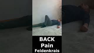 Fix Lower Back Pain in 60 Seconds  Feldenkrais Somatic Movement feldenkrais backpain [upl. by Chiquia613]