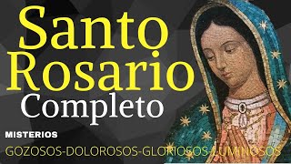 SANTO ROSARIO COMPLETO  Los 20 MISTERIOS  Católicos Oficial [upl. by Granese]