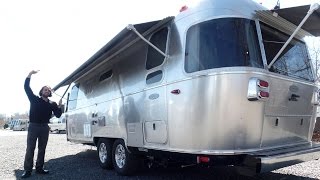 The Airstream 25 Flying Cloud 25A Rear Bedroom Overview [upl. by Yednil]