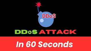 What is a DDoS Attack in 60 Seconds [upl. by Neau]