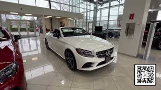 2023 MercedesBenz C 300 Cabriolet Walk Around [upl. by Marquis]