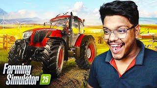 Harvesting Canola and Fertilizing Another Field  Farming Simulator 25 Gameplay 2 [upl. by Fortna]