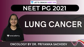 Lung Cancer  Oncology  NEET PG  Lets Crack NEET PG  DrPriyanka [upl. by Yanrahs]