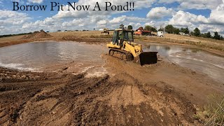 Topsoil Barrow Pit Turned Pond [upl. by Killian]