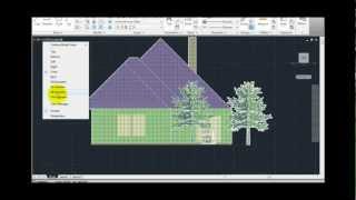 AutoCAD 2012  Using InCanvas Viewport Controls [upl. by Steinway]