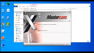 hướng dẫn cài đặt Mastercam x5 [upl. by Hpeosj]
