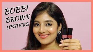 BOBBI BROWN CRUSHED LIP COLOR  SWATCHES amp REVIEW [upl. by Desirea]