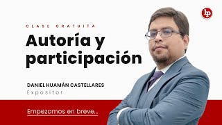 Clase gratuita Autoría y participación [upl. by Steinberg148]