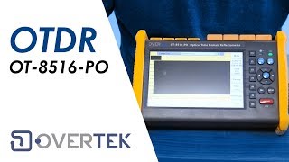 Confira a OTDR OT8516PO  Overtek [upl. by Micco]