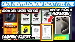 Cara Mendapatkan HP iPhone 15 Secara GRATIS Melalui Event Garena Free Fire [upl. by Rossing]