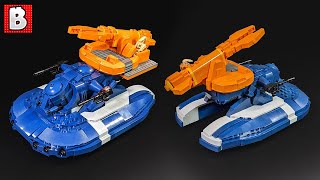 Striking LEGO Defoliator Tank Custom Star Wars Clone Wars Build [upl. by Rabiah232]