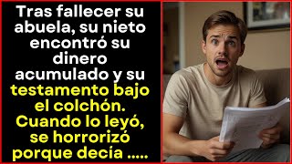 Tras leer el testamento el nieto atónito comenzó a lanzar todo Resulta que la abuela [upl. by Nydia773]