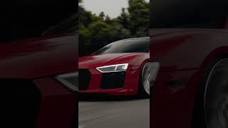 Radiant Red Audi R8 V10 Plus Cinematic I 4k I MaxiMedia x WoyshinsMedia 2 shots [upl. by Bee]