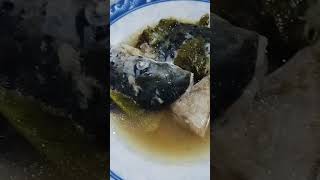 Sinigang na salmon head😋 dungegtv [upl. by Ardnaxila]