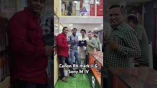 Canon R6 Mark ii amp Sony M IV camera canon sony cinematic photoshoot photography new [upl. by Ardnaz130]