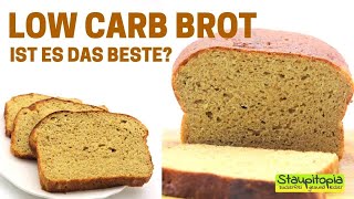 Das beste Low Carb Brot Rezept 🤔  Brot backen ohne Kohlenhydrate  Low Carb Brot mit Hefe [upl. by Tavish]