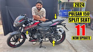 New Bajaj Pulsar 150 quotTWIN Discquot 2024 model Launch Price mileage Features Full Review [upl. by Aziaf]