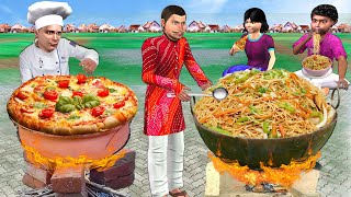 Garib Ka Matka Pizza School Picnic Maggi Noodles Hindi Stories Collection Hindi Kahani Moral Stories [upl. by Fonz]