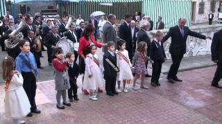 Procesion del Cristo de Hontanaya provincia de Cuenca Españamp4 [upl. by Kanya]