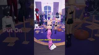 🚨TRENDSETTER DRESS REMOVED IN DRESS TO IMPRESS shorts roblox [upl. by Novel55]