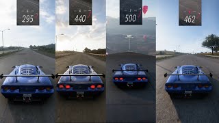 Mosler MT900 GT3 2006 500 KmH  Top Speed Compilation  Forza Horizon 5  Top Speed Videos [upl. by Ashleigh]