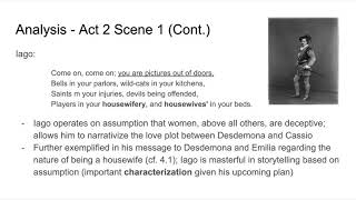 Shakespeares Othello Act 2 Scene 1 Summary and Analysis Summary and Analysis [upl. by Gesner]