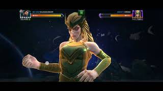 A nervy fight Secutor Cap IW takes on Enchantress boss [upl. by Eihs]