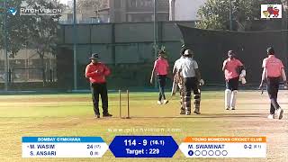 SALAR JUNG YOUNG MOMEDIAN CRICKET CLUB VS BOMBAY GYMKHANA [upl. by Hamford]