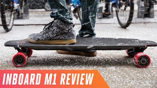 Inboard M1 electric skateboard review [upl. by Auhsuj595]