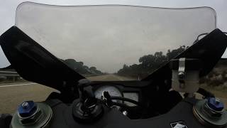 Suzuki gsxr 600 K7  Acceleration with quickshifter  Near top speed [upl. by Lorraine620]