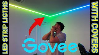 GOOVE LED Light strips WITH covers [upl. by Aynekal]