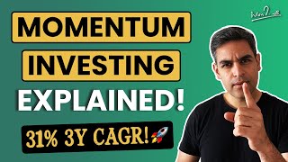 30 RETURNS  Momentum Investing EXPLAINED for Beginners  Warikoo Hindi [upl. by Rahsab]