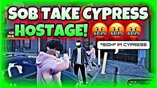 Cypress Taken Hostage By SOB PRESSED  NoPixel GTA RP  NoPixel Clips [upl. by Meier484]