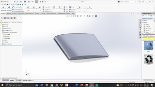 CARA MEMBUAT AIRFOIL DI SOLIDWORKS DENGAN MENGIMPOR SUMBU COORDINATE [upl. by Aihsyn]