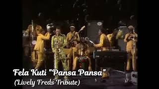 Fela Kuti  Pansa Pansa Lively Freds Tribute [upl. by Liahkim]