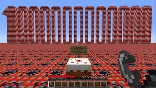 minecraft 1 trillion tnt celebration destroys my graphics card [upl. by Severson903]