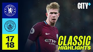 DE BRUYNE SCORES THE WINNER  Chelsea 01 Man City  Classic Highlights [upl. by Repsac]